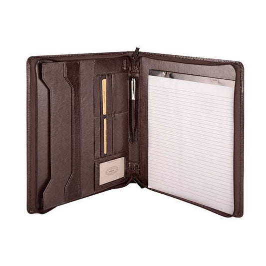 A4 Genuine Leather Zip