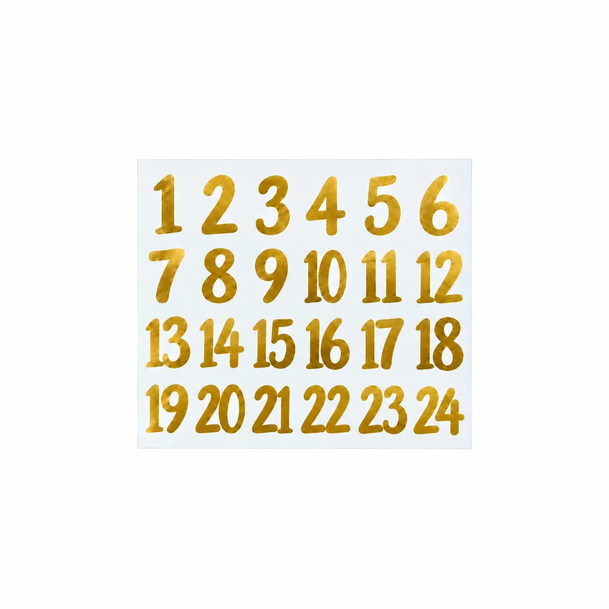 Advent Sticker Set