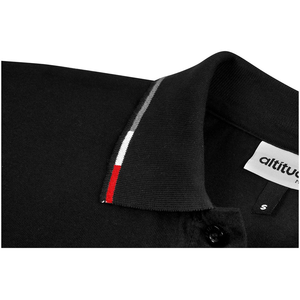 Mens Ash Golf Shirt - Black | Golf Shirts | Custom-branded corporate clothing | Giftwrap Shop