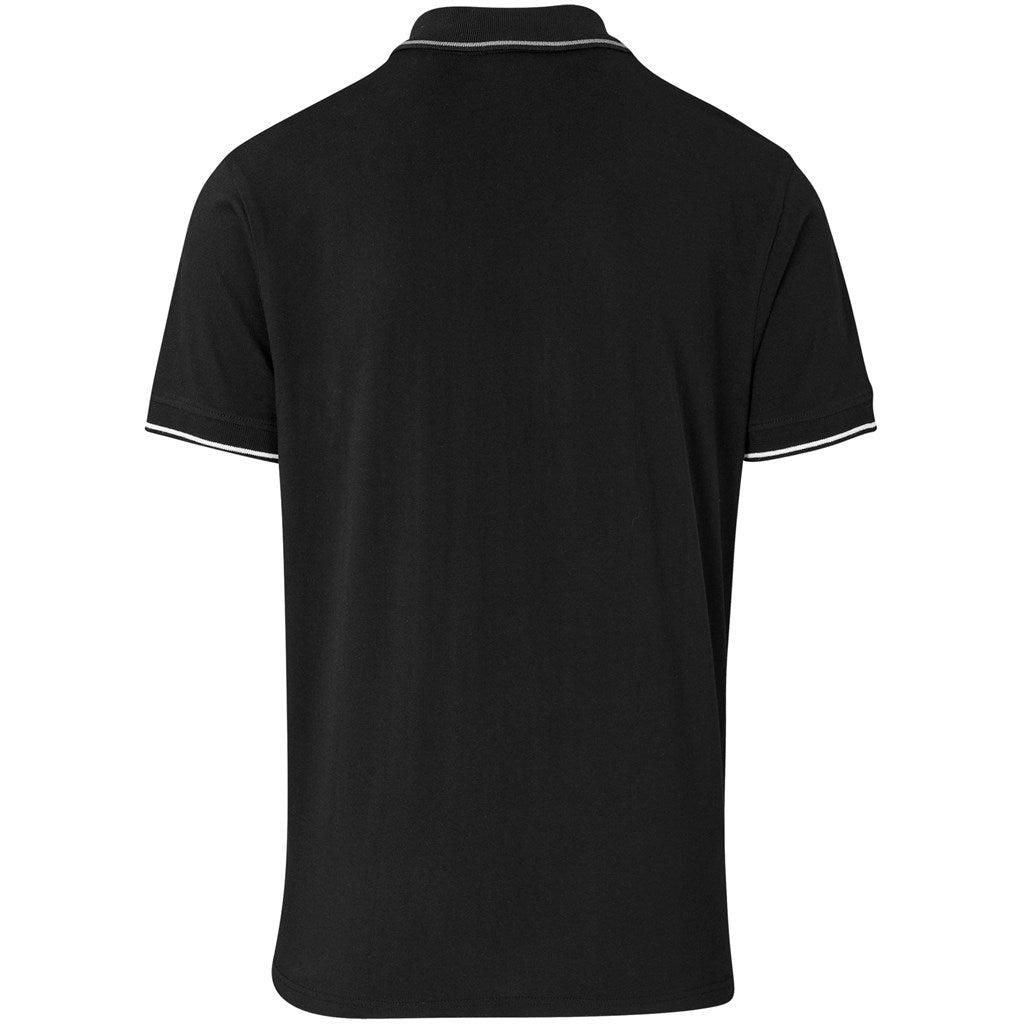 Mens Ash Golf Shirt - Black | Golf Shirts | Custom-branded corporate clothing | Giftwrap Shop