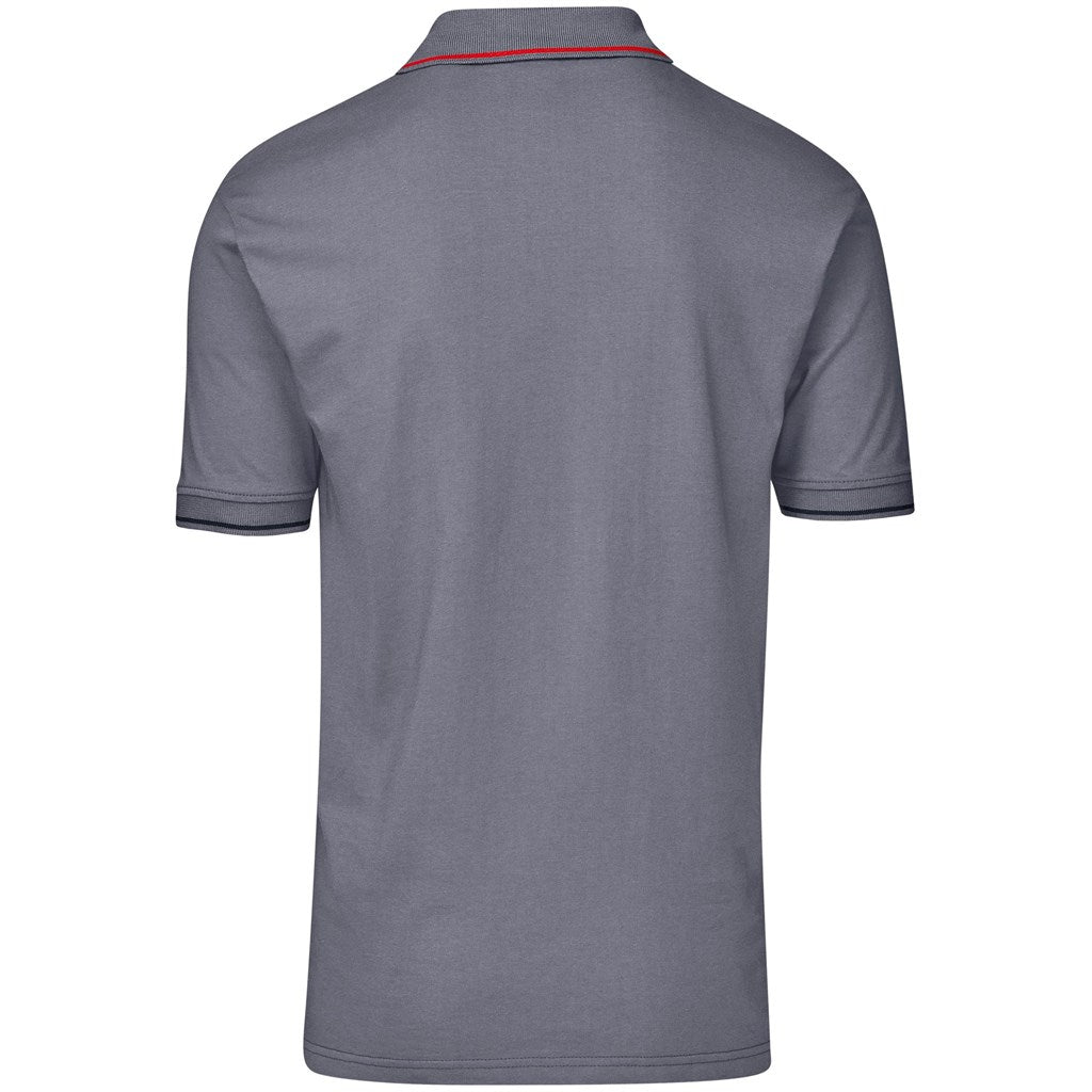 Mens Ash Golf Shirt - Grey | Golf Shirts | Custom-branded corporate clothing | Giftwrap Shop