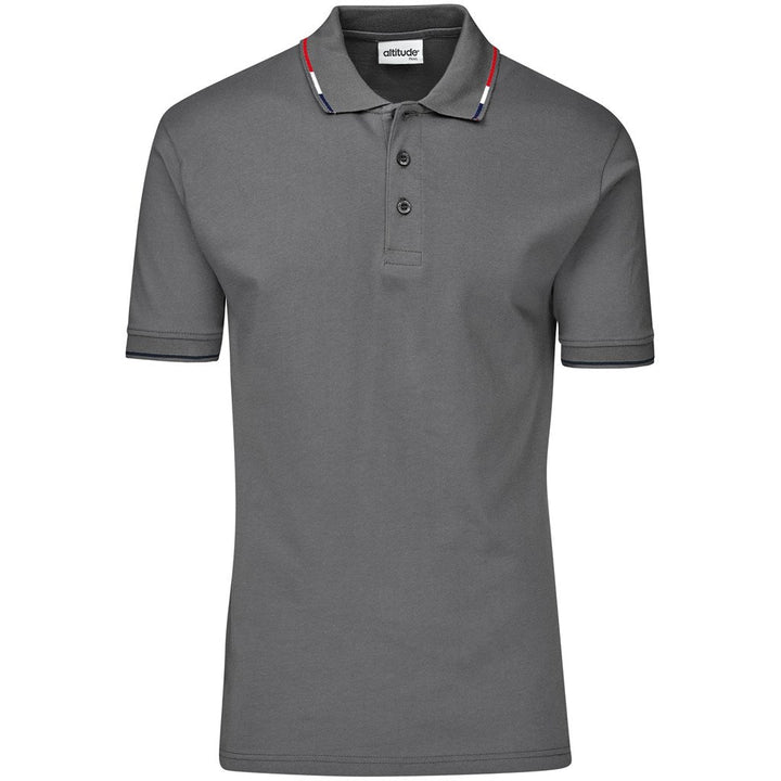 Mens Ash Golf Shirt - Grey | Golf Shirts | Custom-branded corporate clothing | Giftwrap Shop