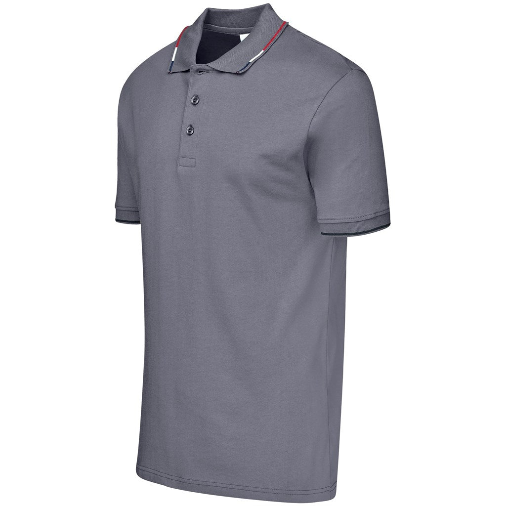 Mens Ash Golf Shirt - Grey | Golf Shirts | Custom-branded corporate clothing | Giftwrap Shop