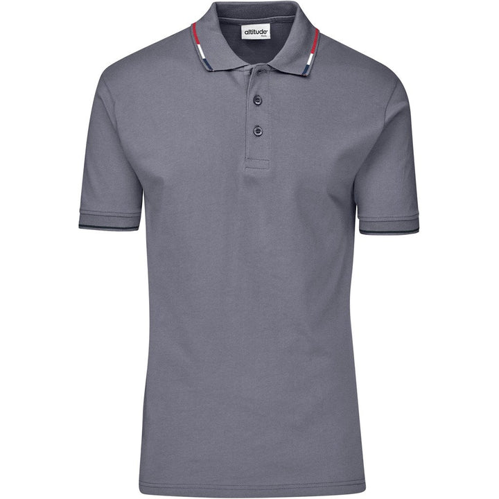 Mens Ash Golf Shirt - Grey | Golf Shirts | Custom-branded corporate clothing | Giftwrap Shop