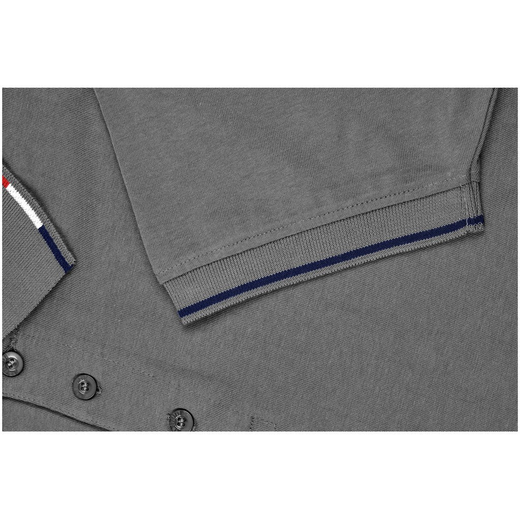 Mens Ash Golf Shirt - Grey | Golf Shirts | Custom-branded corporate clothing | Giftwrap Shop