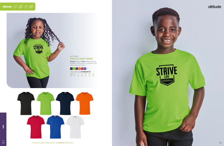 Kids All Star T-Shirt | T-Shirts | Custom-branded Kids Clothing | Giftwrap Shop