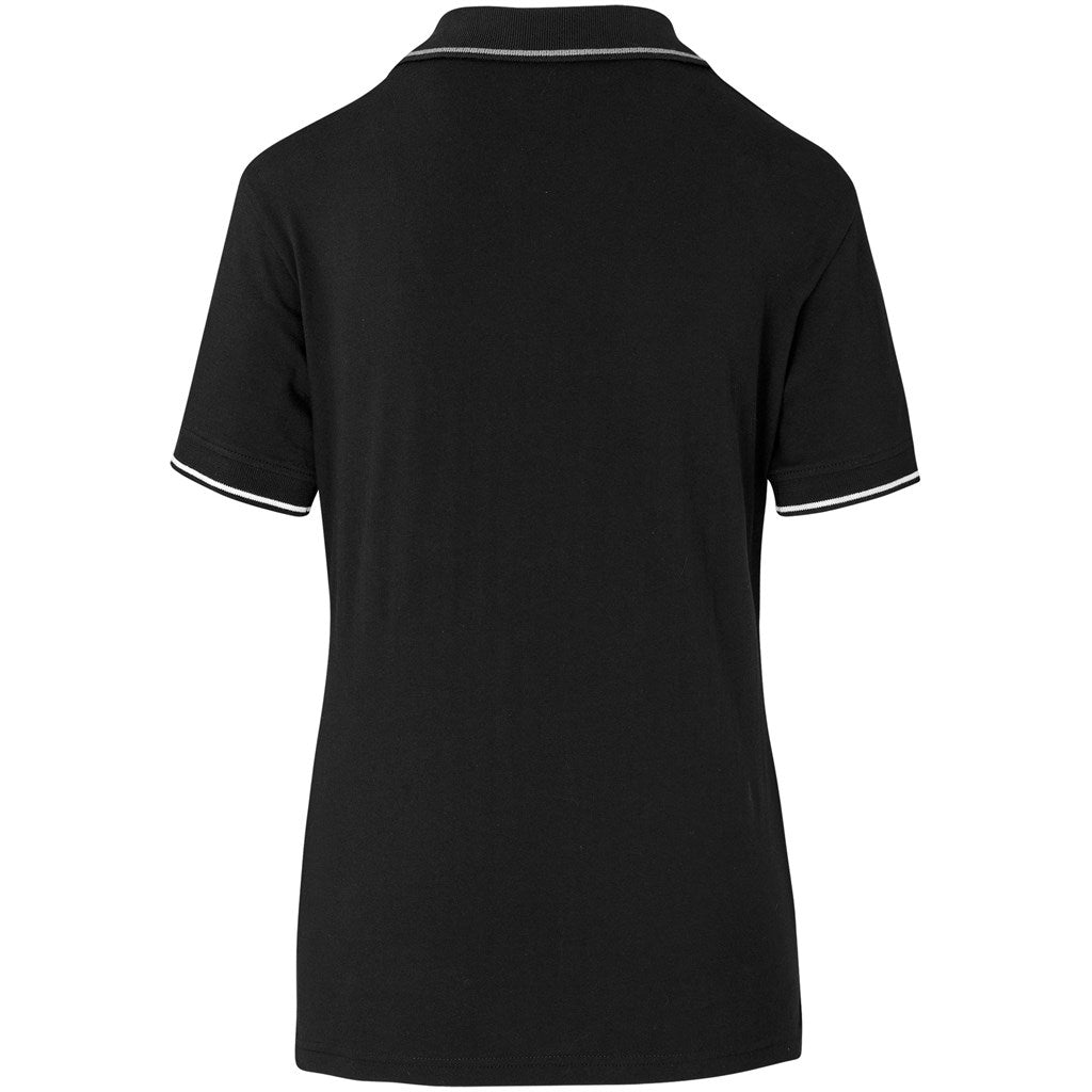 Ladies Ash Golf Shirt - Black | Golf Shirts | Custom-branded corporate clothing | Giftwrap Shop