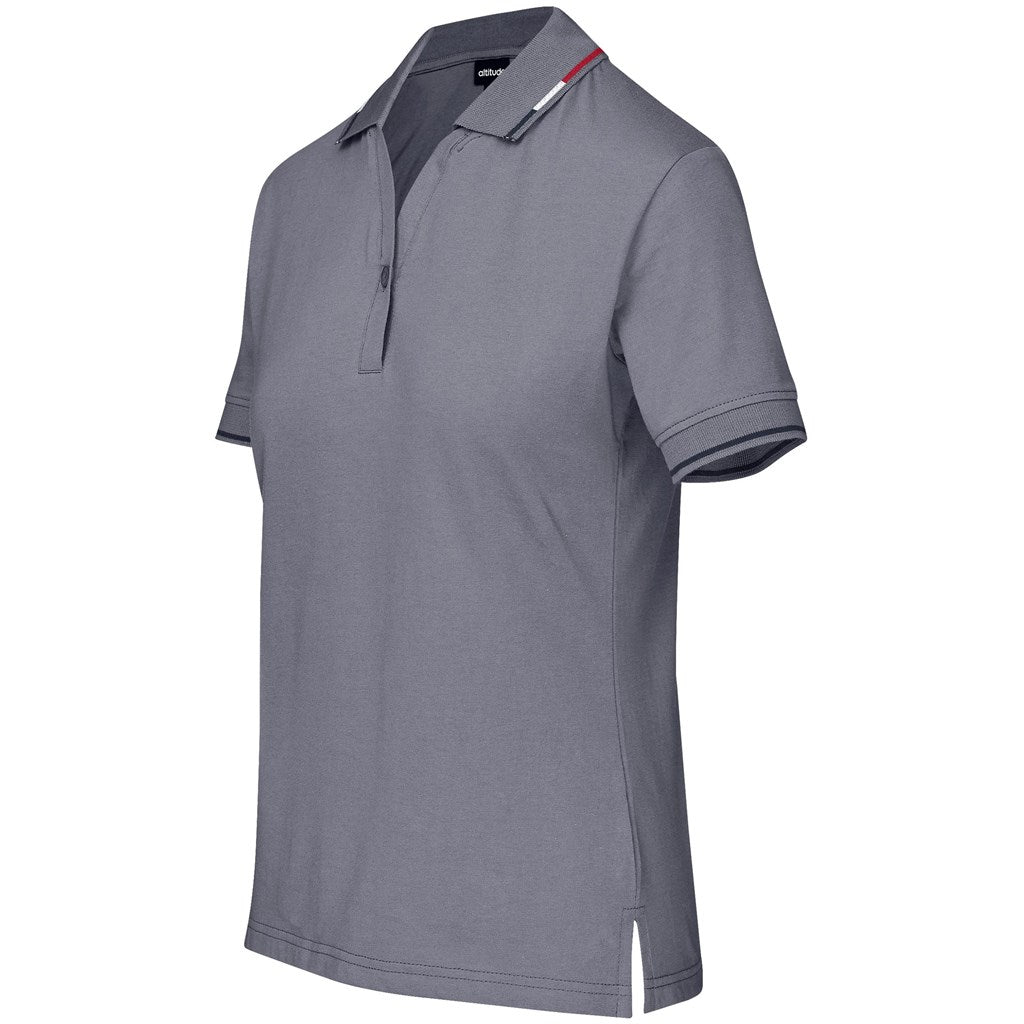 Ladies Ash Golf Shirt - Grey | Golf Shirts | Custom-branded corporate clothing | Giftwrap Shop