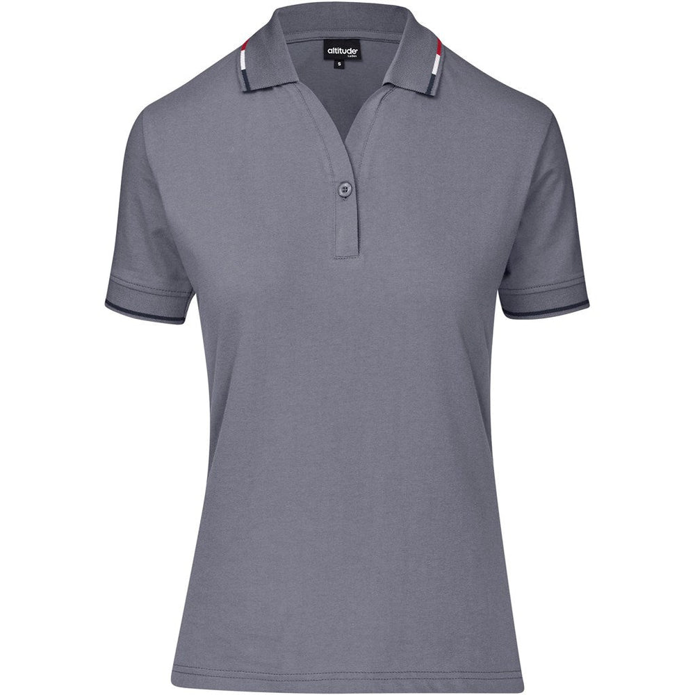 Ladies Ash Golf Shirt - Grey | Golf Shirts | Custom-branded corporate clothing | Giftwrap Shop