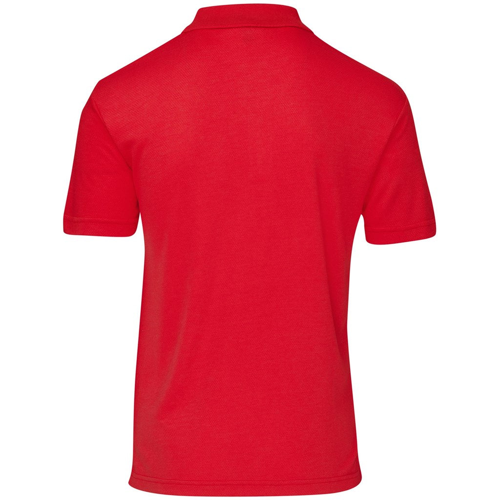 Mens Bayside Golf Shirt - Red | Golf Shirts | Custom-branded corporate clothing | Giftwrap Shop