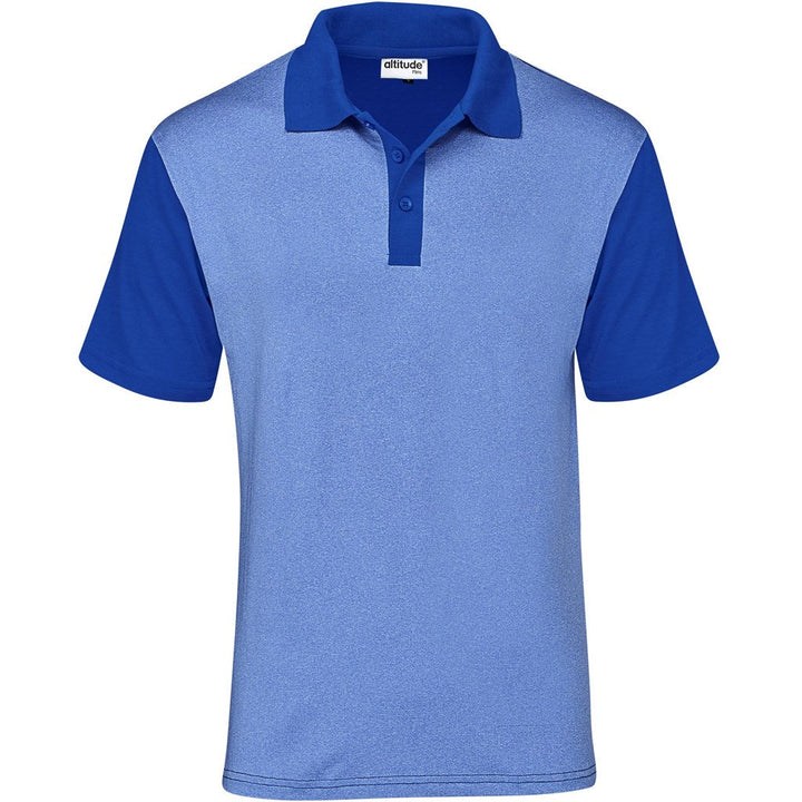 Mens Crossfire Golf Shirt - Blue | Golf Shirts | Custom-branded corporate clothing | Giftwrap Shop