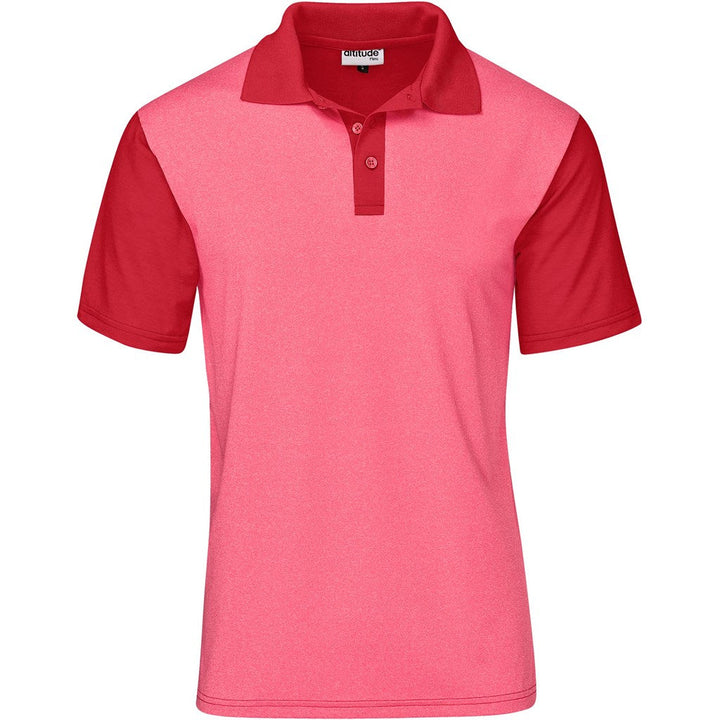 Mens Crossfire Golf Shirt - Red | Golf Shirts | Custom-branded corporate clothing | Giftwrap Shop