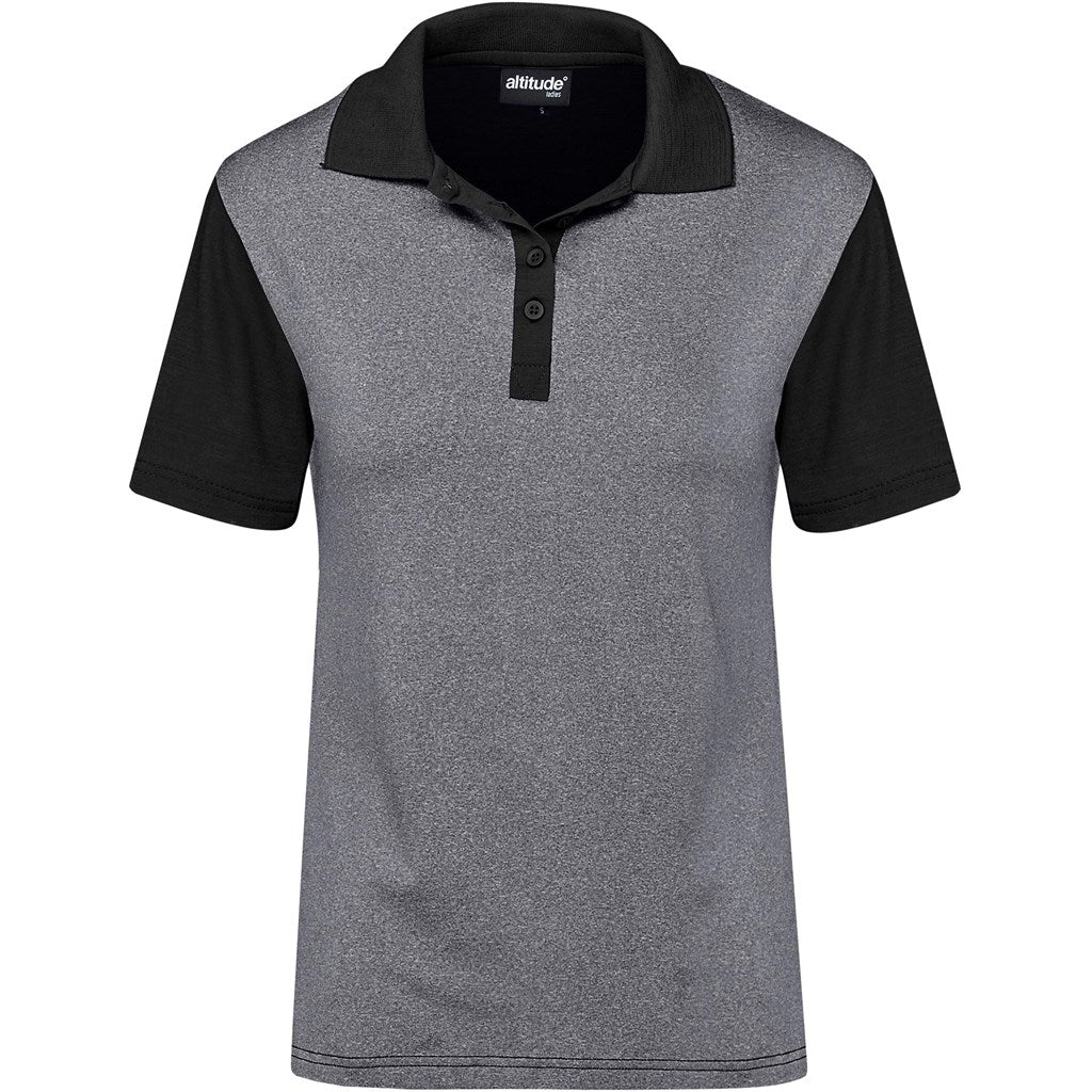 Ladies Crossfire Golf Shirt - Grey | Golf Shirts | Custom-branded corporate clothing | Giftwrap Shop