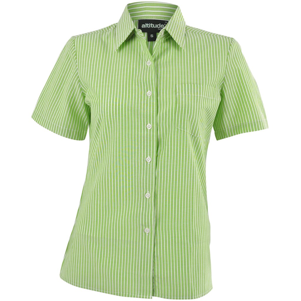 Ladies Short Sleeve Drew Shirt - Lime | Lounge Shirts | Corporate clothing | Gift Wrap Shop