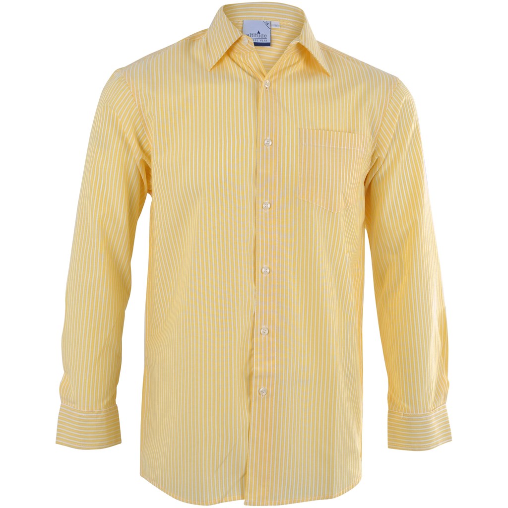 Drew Long Sleeve Shirt - Yellow | Lounge Shirts | Corporate clothing | Gift Wrap Shop