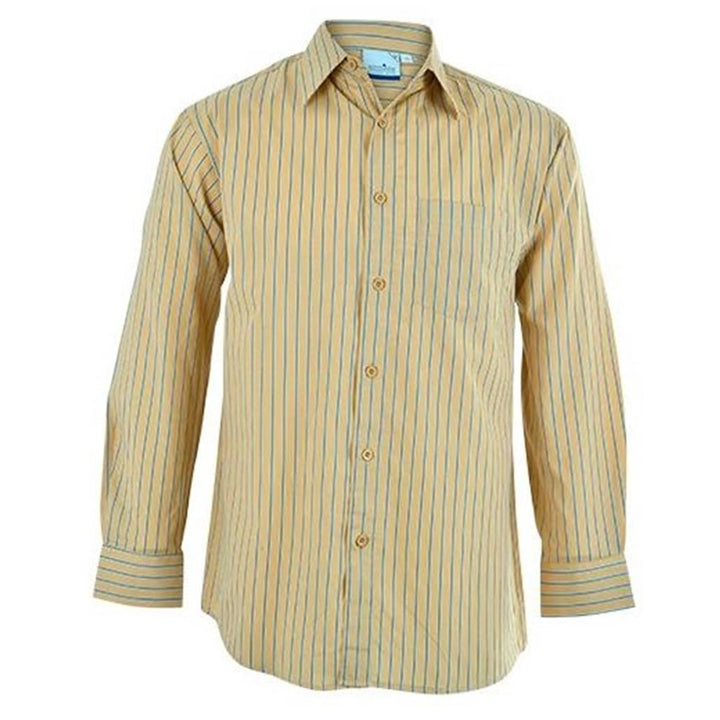 Finlay Long Sleeve Shirt - Stone | Lounge Shirts | Corporate clothing | Gift Wrap Shop