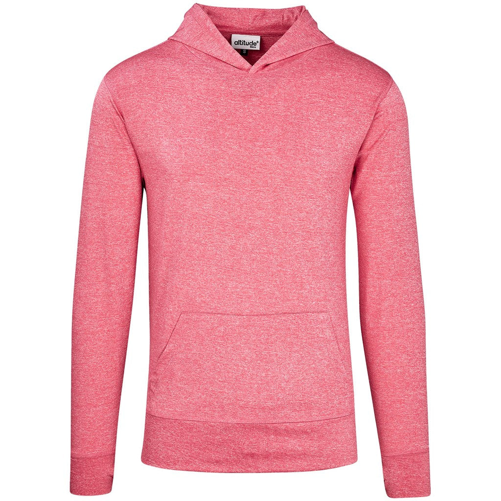 Mens Fitness Lightweight Hooded Sweater - Red | Fleece And Sweaters | Custom-branded & Personalised | Giftwrap Shop