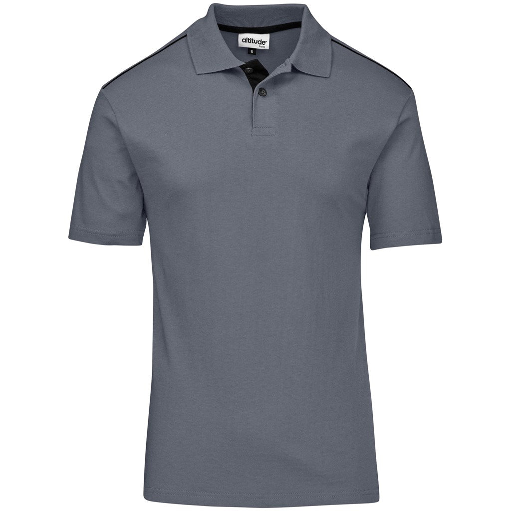 Mens Galway Golf Shirt - Grey