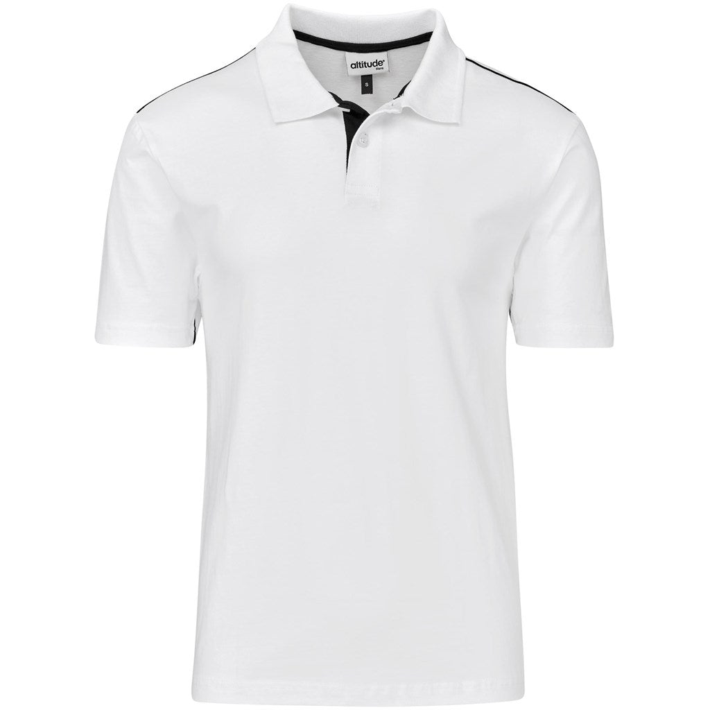 Mens Galway Golf Shirt - White