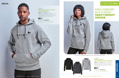 Mens Harvard Heavyweight Hooded Sweater | Corporate Clothing | Just Brand