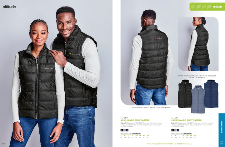 Mens Lando Bodywarmer | Bodywarmers | Custom-branded Corporate Clothing | Gift Wrap Shop