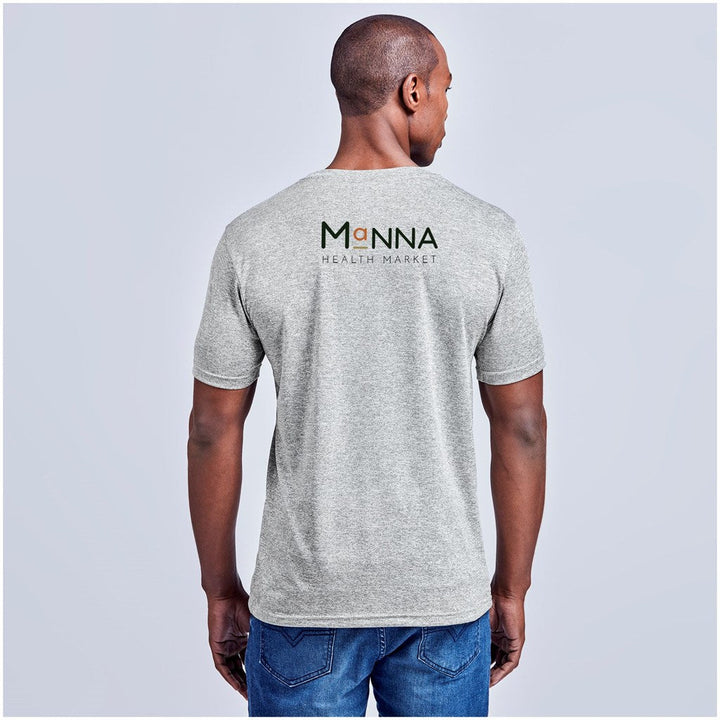 Mens Oregon Melange T-Shirt-T-Shirts | Custom-branded & Personalised T-shirts | Giftwrap Shop