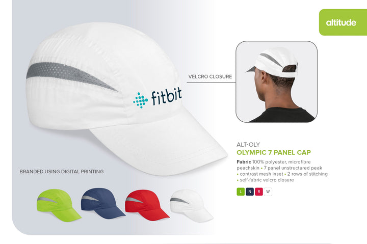 Olympic Cap - 7 Panel
