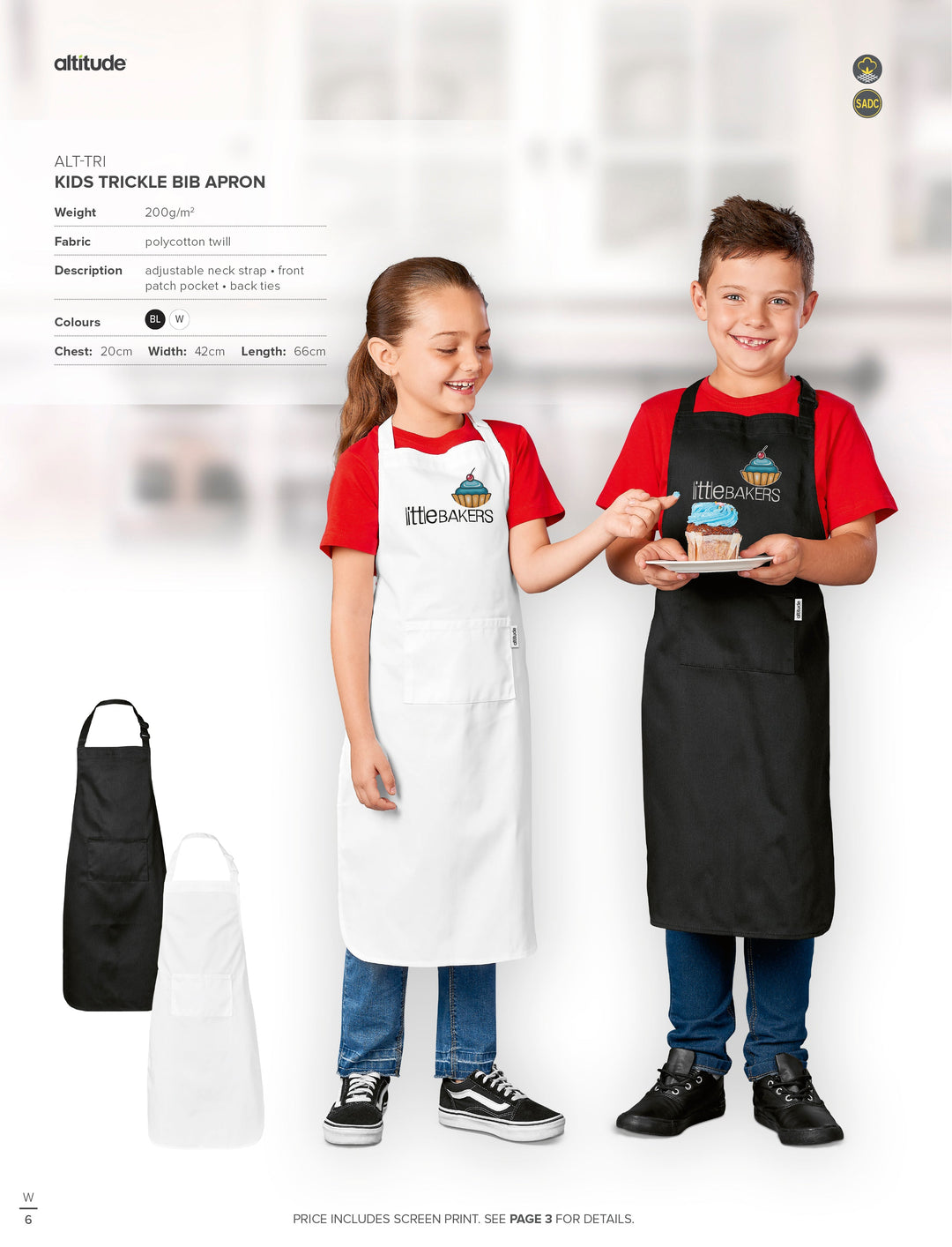 Kids Trickle Bib Apron | Home and Living | Custom branded & personalised corporate gifts | Gift Wrap Shop