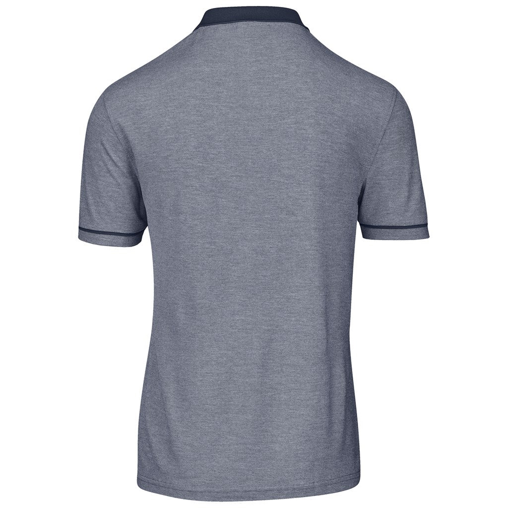 Mens Verge Golf Shirt - Blue