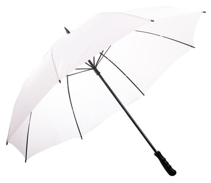 M-Open Fiberglass Ribs Metal Shaft  Solid Colour with Plastic Grip Handle