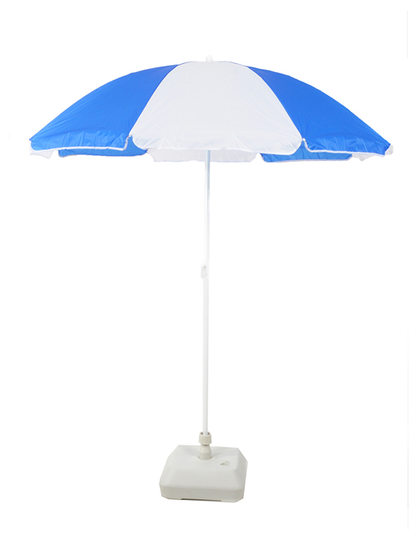 Arch 180cm 170T Polyester Beach Umbrella 19/22 mm Steel Pole without Tile