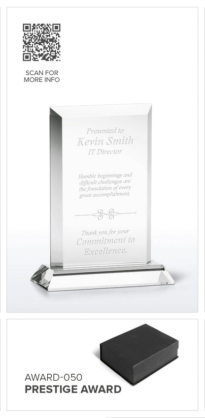 Prestige Award-Awards and Trophies-corporate gift ideas for employees-branded corporate gifts | corporate gifts south africa | Just Brand