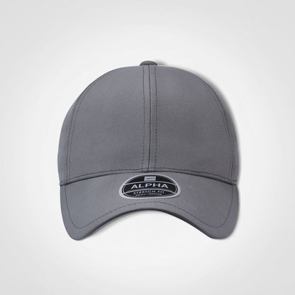Alpha Supafit Cap-6 Panel Caps-Just Brand