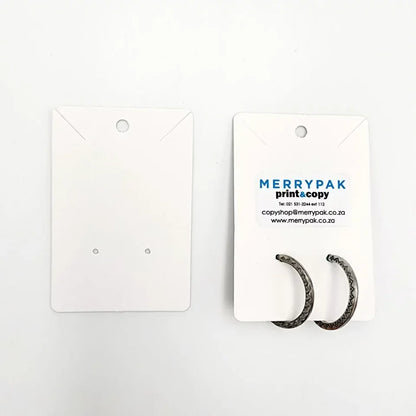 Jewellery Card 2 Hole