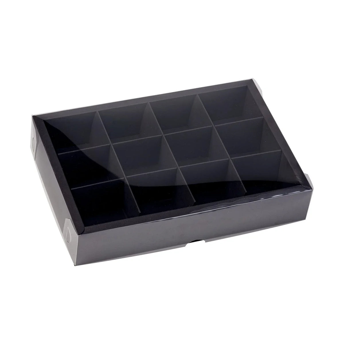 Large Snack Tray with Clear Lid