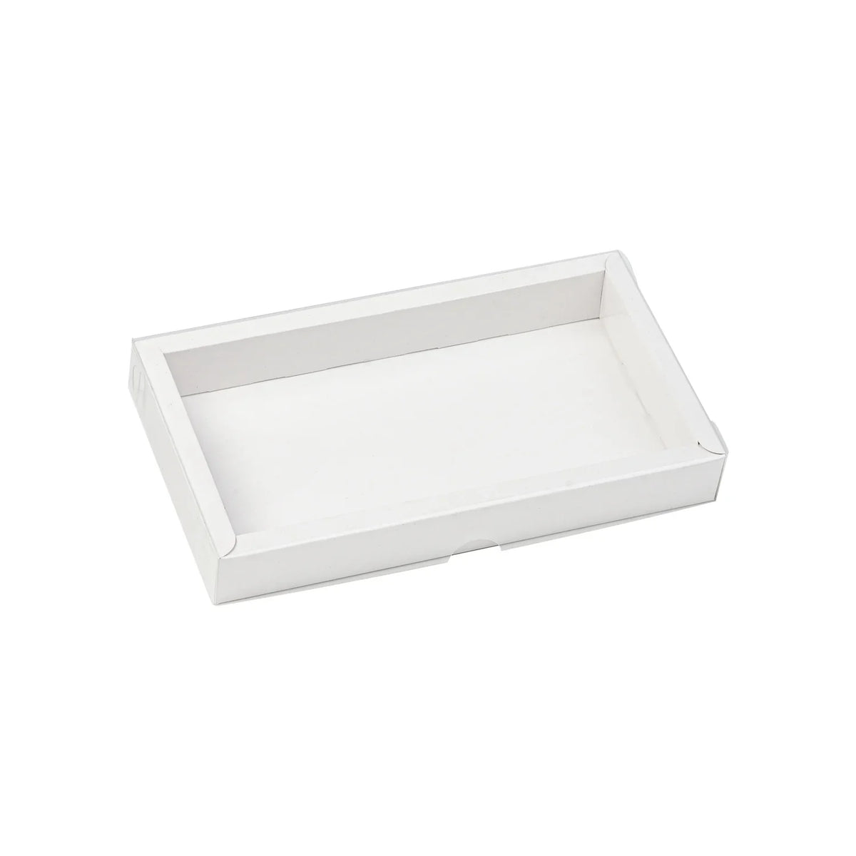Medium Chocolate Box with Clear Lid