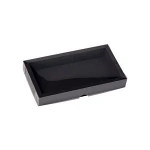 Medium Chocolate Box with Clear Lid