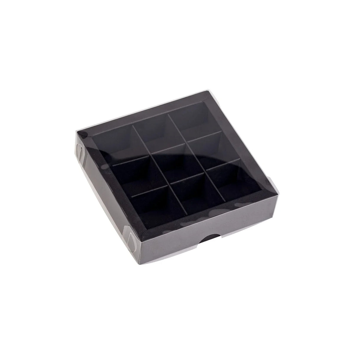 Small Chocolate Box with Clear Lid