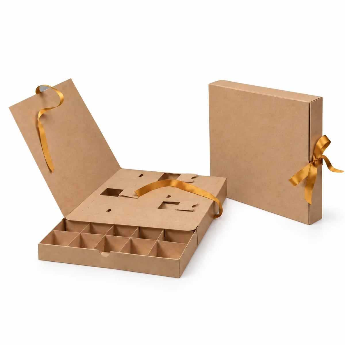 24 Day Ribbon Advent Calendar Box