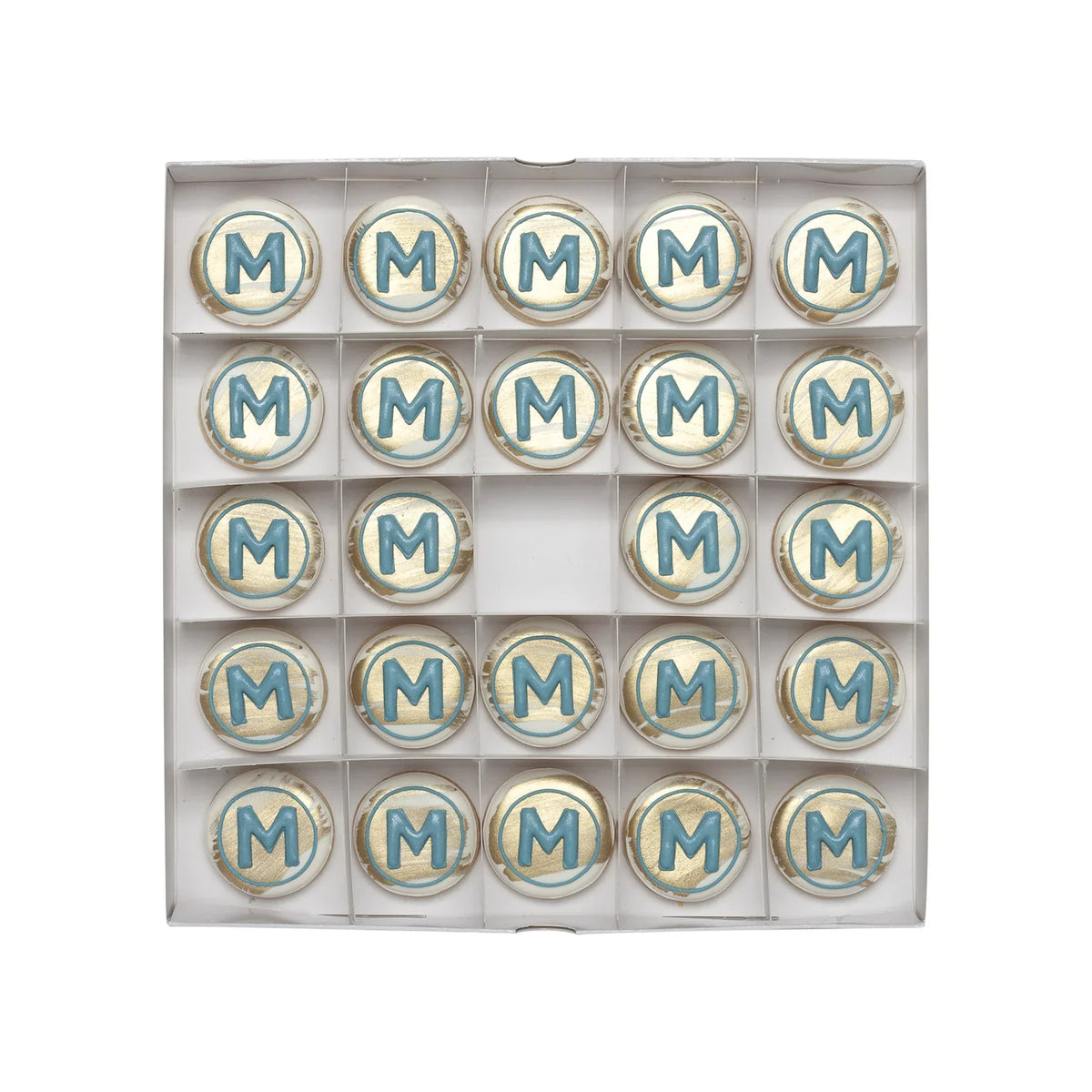 24 Day Ribbon Advent Calendar Box