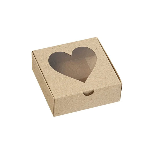 Medium Square Heart Window Box