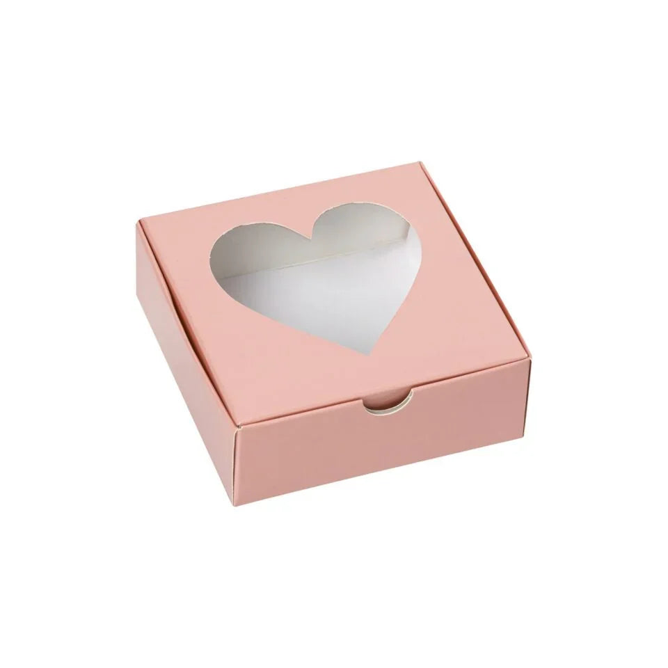 Medium Square Heart Window Box