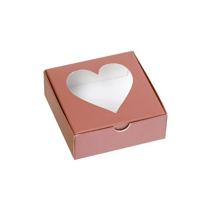 Medium Square Heart Window Box