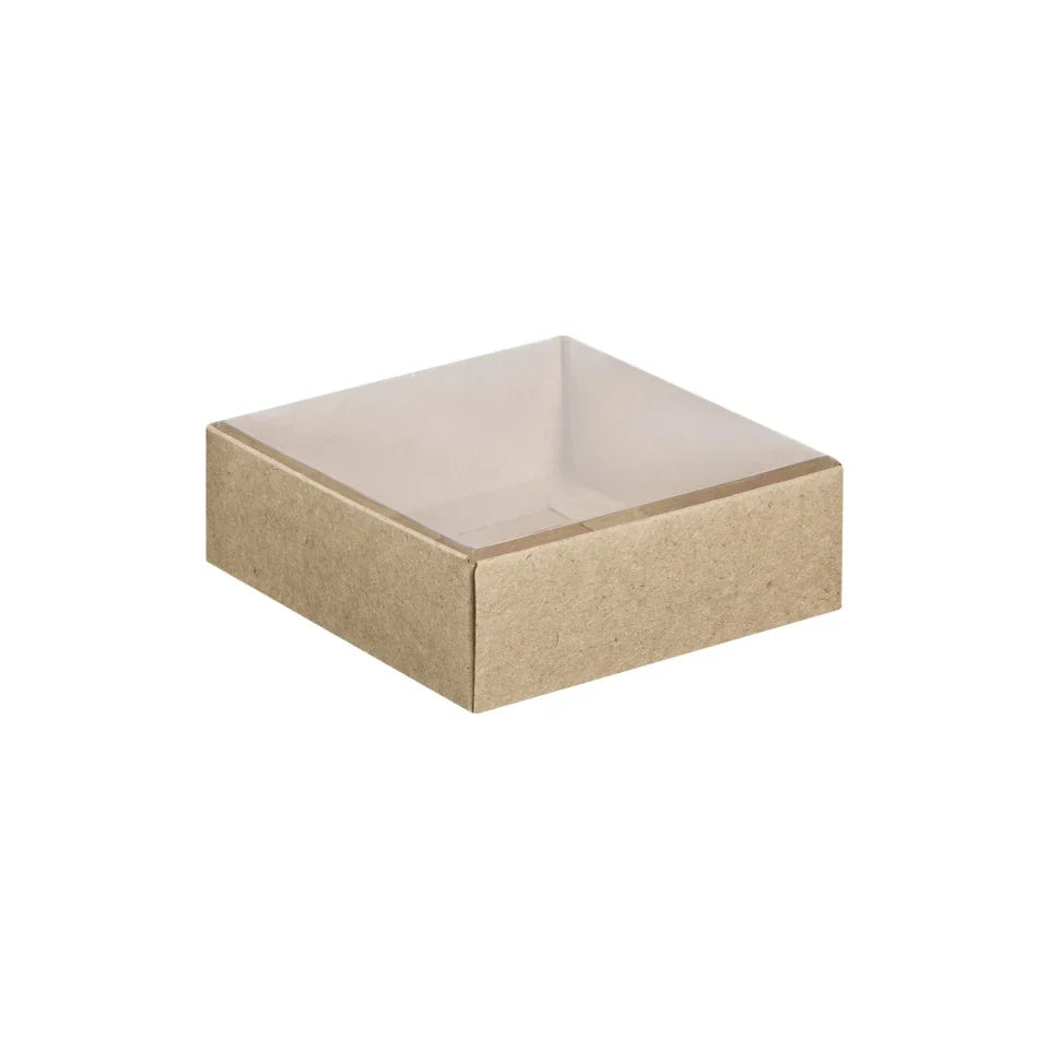 Small Square Tray with Clear Lid