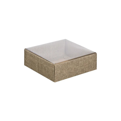 Small Square Tray with Clear Lid