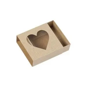Medium Square Heart Matchbox