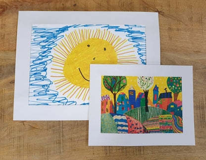 Kids Art Home Frame Set