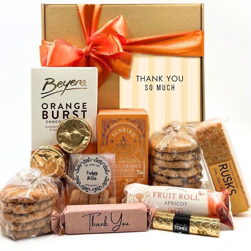 Golden Thank You Gift Box