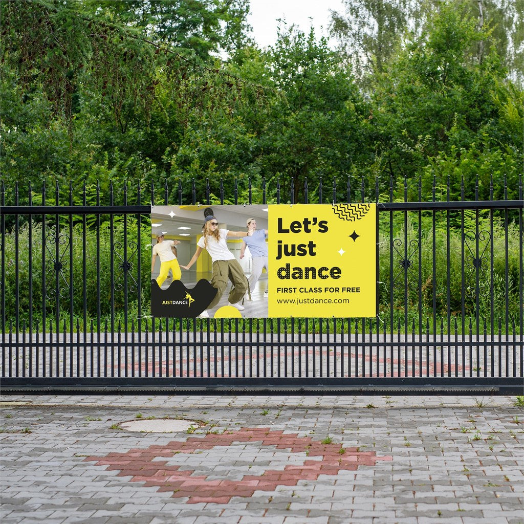 PVC Banner 2.45m x 1.2m-PVC Banners-Gift Wrap Shop
