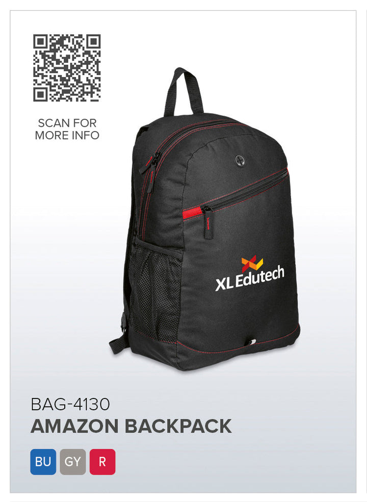 Amazon Backpack-Backpacks-Personalised Backpacks South Africa​-Just Brand